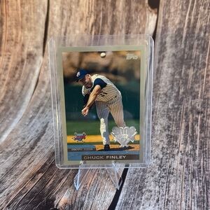 Topps 2000 Chuck Finley #56 Baseball Trading Card Item #ME5892